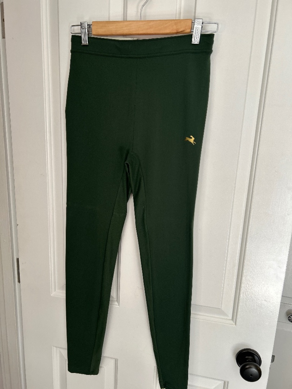 Tracksmith Turnover Full length Tight - size medium - unlined - forest green